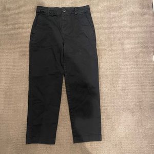 VINCE Navy Blue Cropped Cargo Pant
